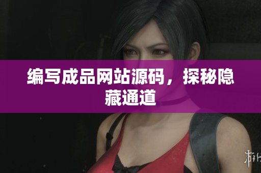 编写成品网站源码，探秘隐藏通道