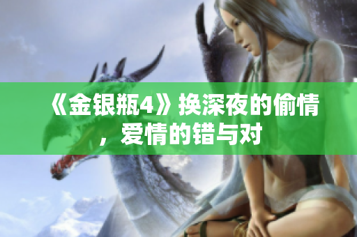 《金银瓶4》换深夜的偷情，爱情的错与对