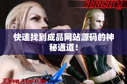 快速找到成品网站源码的神秘通道！