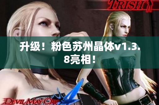 升级！粉色苏州晶体v1.3.8亮相！