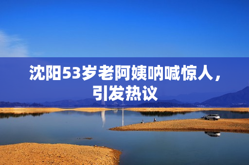 沈阳53岁老阿姨呐喊惊人，引发热议