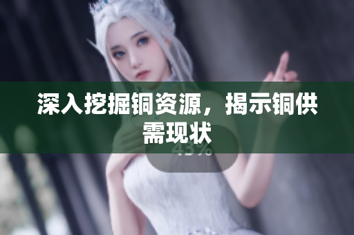深入挖掘铜资源，揭示铜供需现状