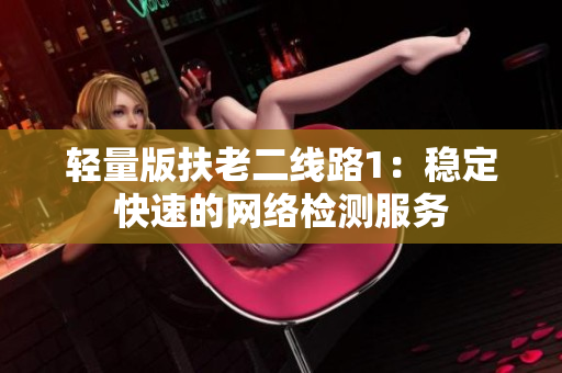 轻量版扶老二线路1：稳定快速的网络检测服务