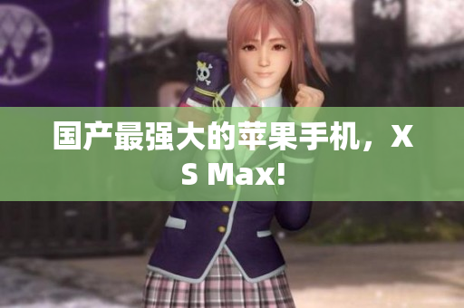 国产最强大的苹果手机，XS Max!