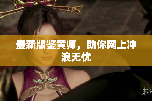 最新版鉴黄师，助你网上冲浪无忧