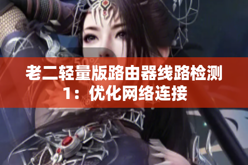 老二轻量版路由器线路检测1：优化网络连接
