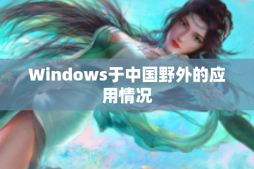 Windows于中国野外的应用情况