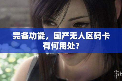 完备功能，国产无人区码卡有何用处？