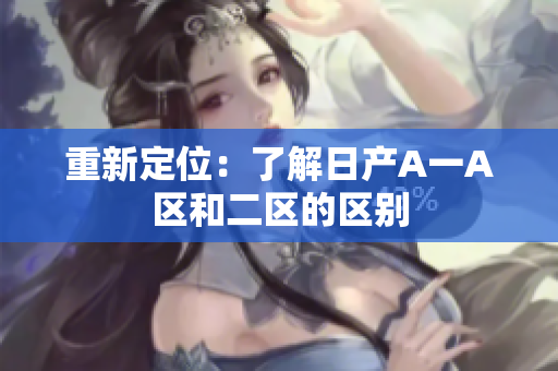 重新定位：了解日产A一A区和二区的区别