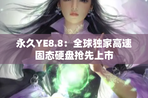 永久YE8.8：全球独家高速固态硬盘抢先上市