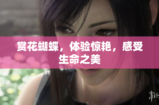 赏花蝴蝶，体验惊艳，感受生命之美