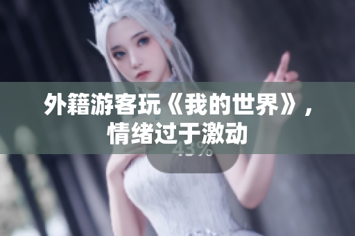 外籍游客玩《我的世界》，情绪过于激动