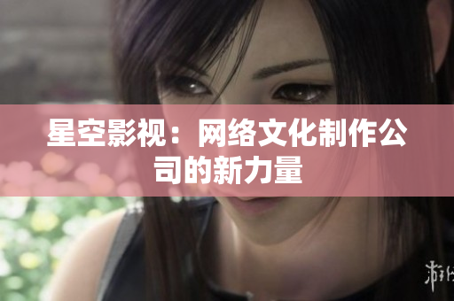 星空影视：网络文化制作公司的新力量
