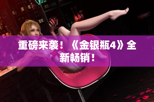 重磅来袭！《金银瓶4》全新畅销！