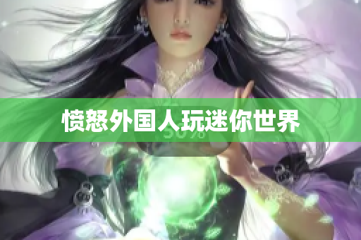 愤怒外国人玩迷你世界